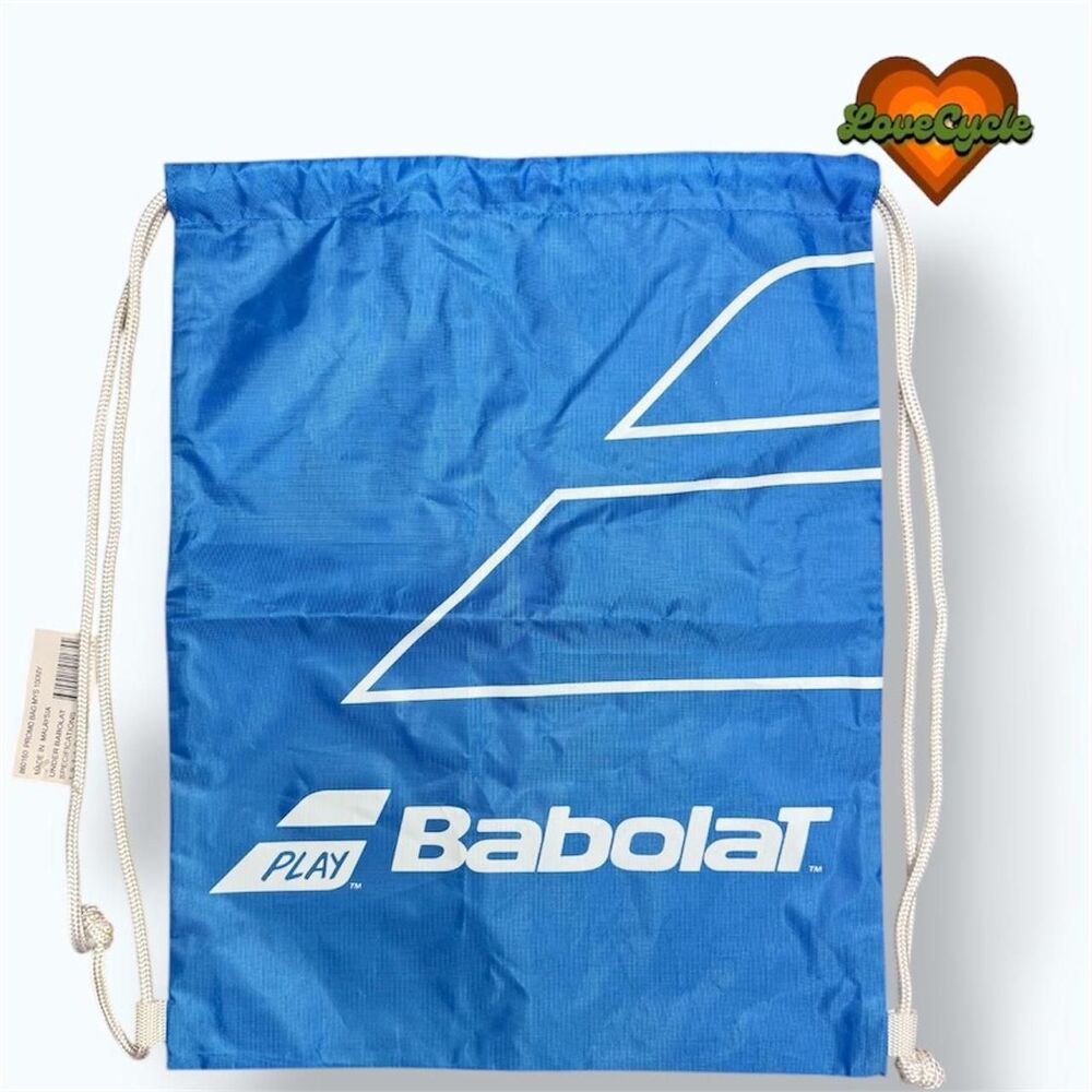 NWT Unisex Babolat “Play” Blue Drawstring Tennis Bag